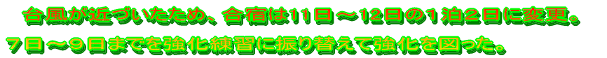 @䕗߂Â߁Ah11`12̂PQɕύXB  V`X܂łKɐUւċ}B 