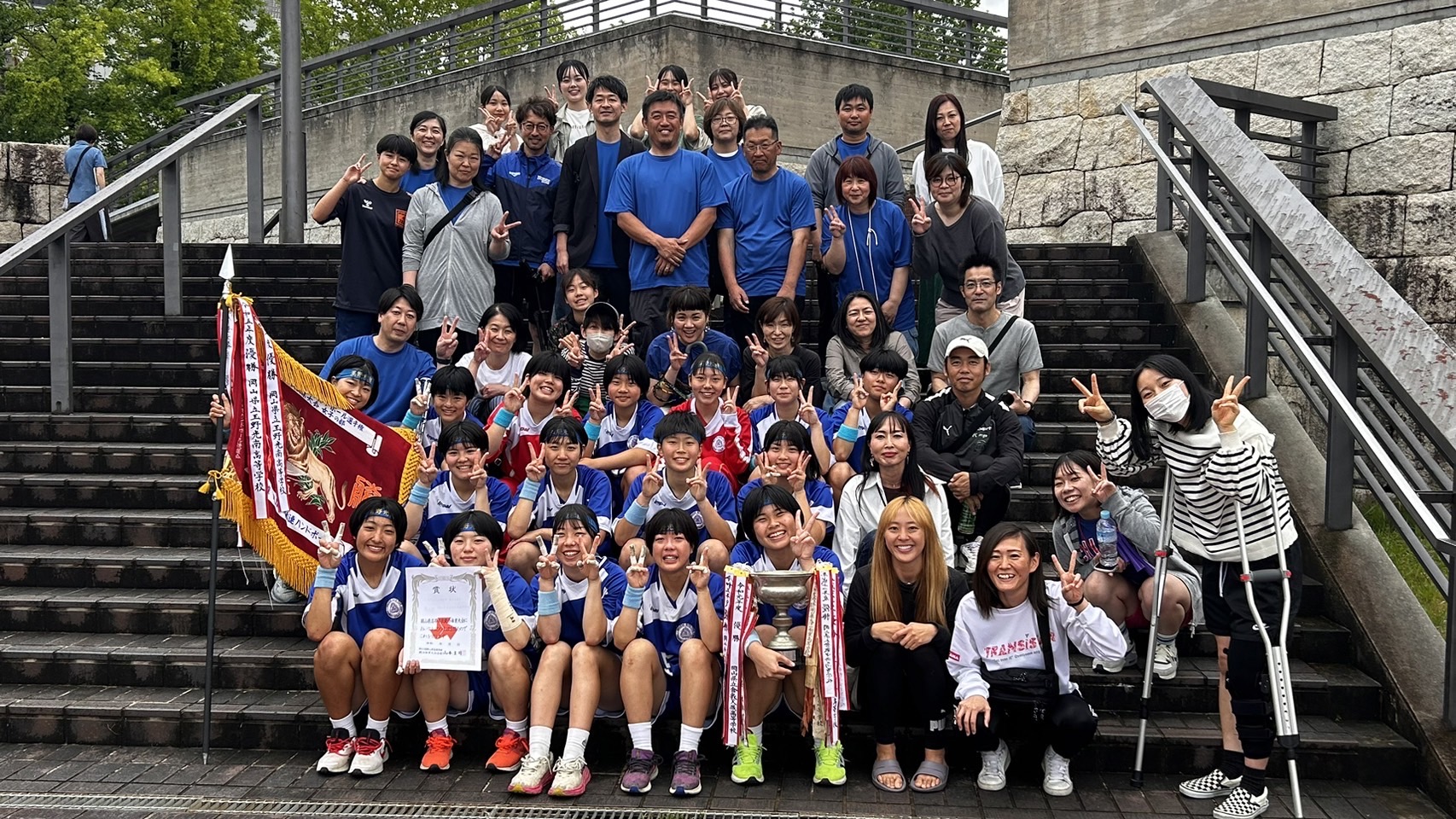 女子ハンドボール部 福岡インターハイ出場決定！ | 岡山県立玉野光南
